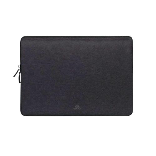 RIVACASE CUSTODIA NOTEBOOK 13" 14" IN POLIESTERE CHIUSURA ZIP NERO