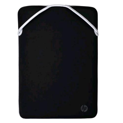 HP CUSTODIA REVERSIBILE PER NOTEBOOK DA 14" IN NEOPRENE NERO ARGENTO 