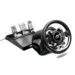 THRUSTMASTER T-GT II VOLANTE CON PEDALIERA A 3 PEDALI PS5 PS4 PC FORCE FEEDBACK IN TEMPO REALE COLORE NERO SILVER 