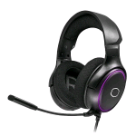 COOLER MASTER MH650 RGB CUFFIA GAMING CON SUONO SURROUND VIRTUALE 7.1 USB MICROFONO ULTRA-CLEAR BOOM COLORE NERO 