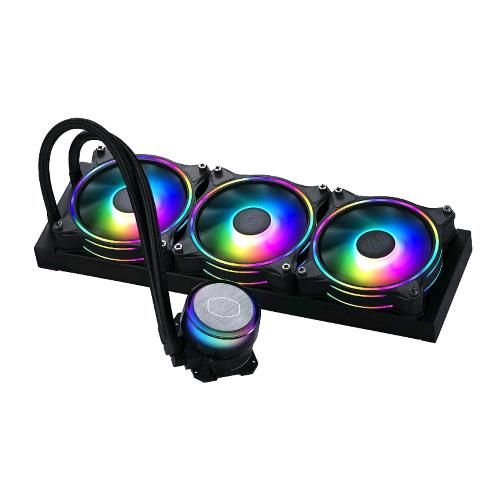 COOLER MASTER MASTERLIQUID ML360 ILLUSION DISSIPATORE A LIQUIDO ARGB PER CPU  INTEL 1151/1200/2066 AMD AM3/AM4
