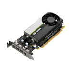 PNY SCHEDA GRAFICA NVIDIA T1000 4GB GDDR6 INTERFACCIA PCI EXPRESS 3.0 x16 RAFFREDDAMENTO ATTIVO
