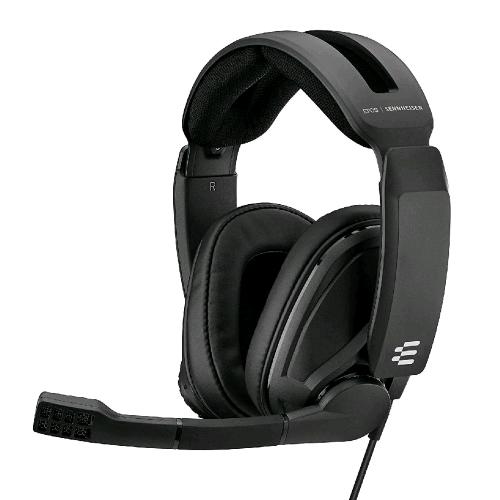 SENNHEISER EPOS GSP 302 CUFFIE GAMING OVER EAR CON MICROFONO JACK 3.5 MM COLORE NERO