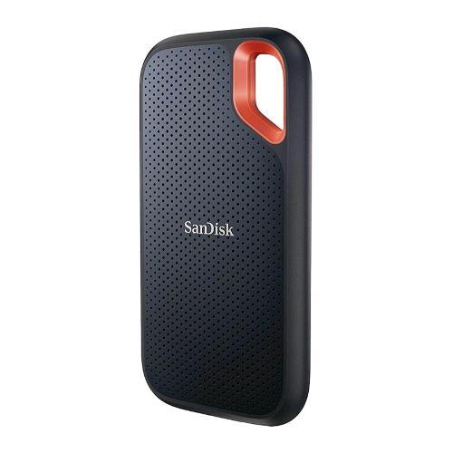 SANDISK EXTREME SSD NVME PORTATILE 500 GB USB 3.1 GEN 2 VELOCITÀ DI LETTURA FINO A 1.050 MB/S E DI SCRITTURA FINO A 1.000 MB/S IMPERMEABILE IP55 COLORE GREY 