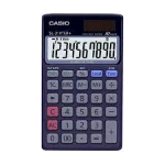 CASIO SL-310TER+ CALCOLATRICE TASCABILE 10 CIFRE ALIMENTAZIONE SOLARE E BATTERIE BLU