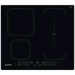 INDESIT IB 65B60 NE PIANO COTTURA A INDUZIONE 4 ZONE IN CERAMICA NERO