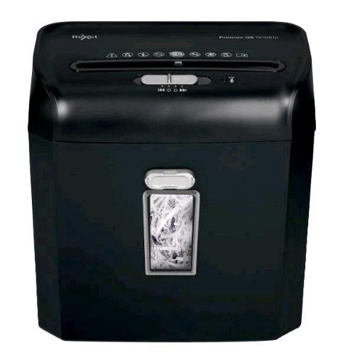 REXEL QS RPS812 PROMAX DISTRUGGIDOCUMENTI A STRISCE CESTINO 12 LT CAPACITA' 8 FOGLI NERO