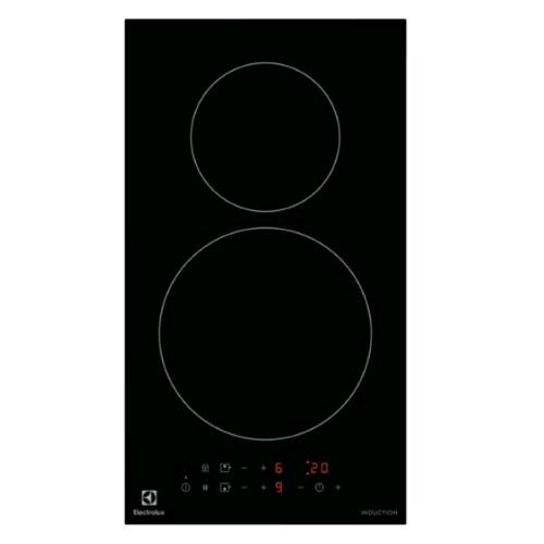 ELECTROLUX LIT30230C PIANO COTTURA AD INDUZIONE 2 ZONE PIANO IN CRISTALLO TEMPERATO NERO