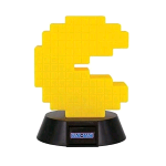 PALADONE PAC MAN ICON LIGHT MINI LAMPADA DI NOTTE DA TAVOLO COLORE GIALLO NERO