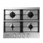 SAMSUNG NA64H3010AS PIANO COTTURA A GAS 4 FUOCHI PIANO IN ACCIAIO INOX 