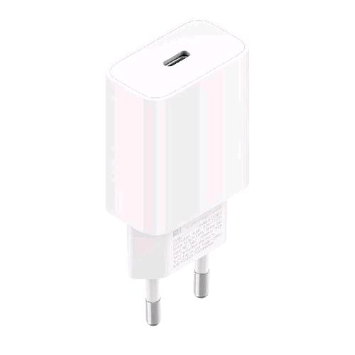 XIAOMI Mi FAST CHARGER CARICABATTERIE DA RETE USB-C BIANCO