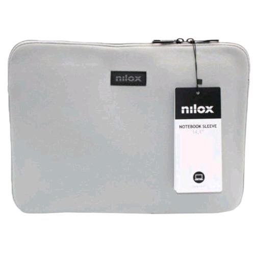NILOX SLEEVE CUSTODIA PER NOTEBOOK DA 14.1" IN NEOPRENE GRIGIO