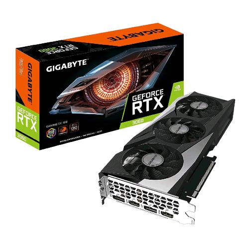 GIGABYTE GV-N3060GAMING OC-12GD 2.0 SCHEDA GRAFICA GEFORCE RTX 3060 GAMING OC LHR 12GB GDDR6 2xHDMI 2xDP PCI EX 4.0 16X V2