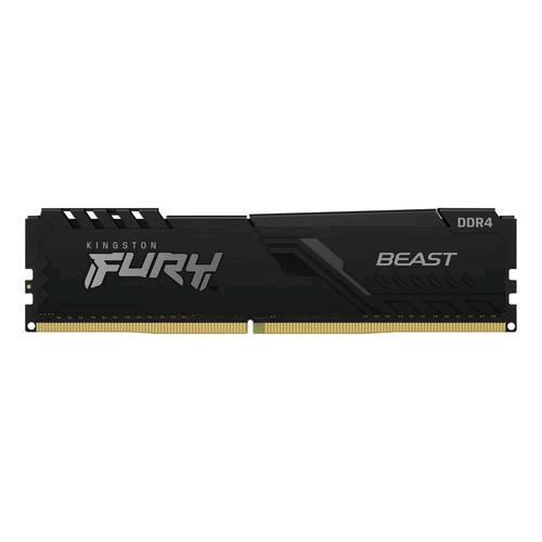 KINGSTON FURY BEAST BLACK 8GB DDR4 2.666MHz CL 16 DIMM 