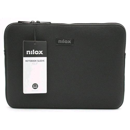 NILOX SLEEVE CUSTODIA PER NOTEBOOK DA 13.3" IN NEOPRENE NERO