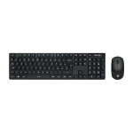 VULTECH KM-831W KIT TASTIERA MOUSE WIRELESS SLIM  1.600 DPI REGOLABILI 2.4GHz LAYOUT ITALIA COLORE NERO