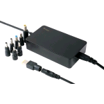ITEK ITNBSD90 ALIMENTATORE UNIVERSALE  PER NOTEBOOK 90W CON 8 CONNETTORI SLIM DESIGN BLACK