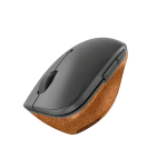 LENOVO GO MOUSE OTTICO VERTICALE WIRELESS 6 TASTI 2.400 DPI GRIGIO/SUGHERO