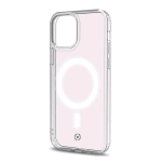 CELLY APPLE iPHONE 12 PRO MAX GELSKINMAG COVER IN TPU + POLICARBONATO CON MODULO MAGNETICO CIRCOLARE INTEGRATO COMPATIBILE CON RICARICA WIRELESS MAGNETICA TRASPARENTE