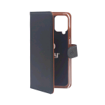 CELLY SAMSUNG GALAXY A12 CUSTODIA A PORTAFOGLIO IN SIMILPELLE NERO