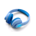 PHILIPS CUFFIE CON MICROFONO WIRELESS PER BAMBINI VOLUME LIMITATO 4 COLORI DI LUCE BLU
