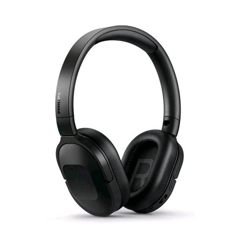 PHILIPS 6500 CUFFIA WIRELESS DOPPIO COLLEGAMENTO BLUETOOTH CANCELLAZIONE ATTIVA RUMORE TEMPO DI RIPRODUZIONE 30H NERO