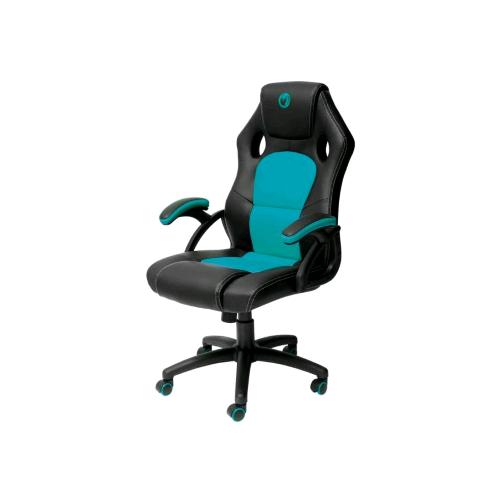 NACON PCCH-310 SEDIA GAMING POLICARBONATO ERGONOMICA REGOLABILE NERO TURCHESE