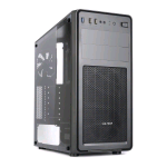 VULTECH VCO-A2699T CASE ATX MICRO-ATX MINI-ITX 1xUSB 3.0  2xUSB 2.0 PANNELLO LATERALE IN VETRO TEMPERATO BLACK