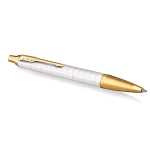 PARKER IM PREMIUM PEARL GT PENNA A SFERA A SCATTO PUNTA M INCHIOSTRO BLU