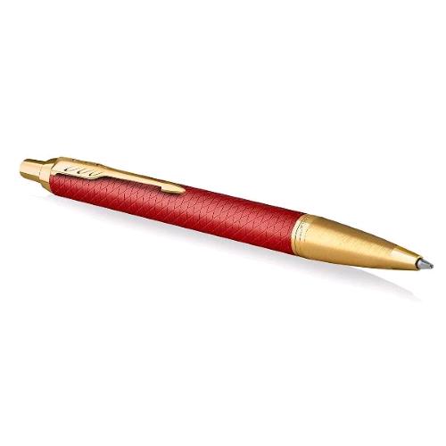PARKER IM PREMIUM RED GT PENNA SFERA A SCATTO PUNTA M INCHIOSTRO BLU 