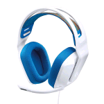 LOGITECH G335 CUFFIA GAMING WIRED A PADIGLIONE JACK 3.5MM MICROFONO FLIP TO MUTE WHITE