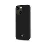 CELLY APPLE iPHONE 13 CROMO COVER IN TPU CON RIVESTIMENTO IN SILICONE E FINITURA SOFT TOUCH NERO
