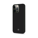 CELLY APPLE iPHONE 13 PRO CROMO COVER IN TPU CON RIVESTIMENTO IN SILICONE E FINITURA SOFT TOUCH NERO