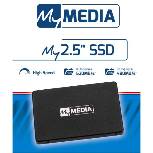 VERBATIM MY MEDIA SSD 256GB SATA III 2.5" 7mm SPESSORE 