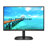 AOC B2 22B2QAM 21.5" LED W-LED FULL HD 16:9 4MS 75HZ HDMI DISPLAYPORT VGA ALTOPARLANTI INCORPORATI NERO