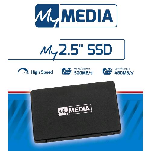 VERBATIM MY MEDIA SSD 128GB SATA III 2.5" 7mm SPESSORE 