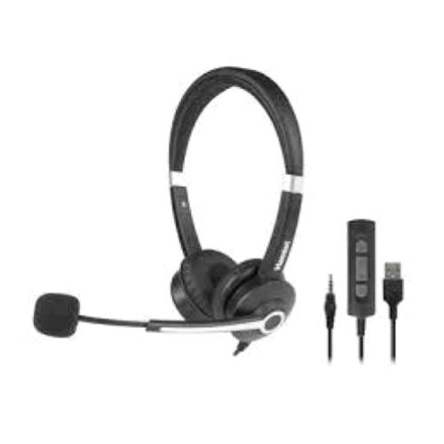 HAMLET RENOVA HHEADM-UJS CUFFIA PROFESSIONALE BIAURALE CON MICROFONO - USB + JACK 3,5 MM + TELECOMANDO