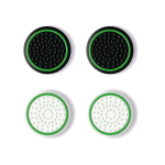 TRUST GXT266 4-PACK THUMB GRIPS XBOX GOMMINI ANISCIVOLO PER POLLICE PER I JOYSTICK DEL CONTROLLER BIANCO/NERO