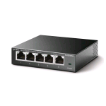 TP-LINK TL-SG105S SWITCH 5 PORTE GIGABIT ETHERNET NON GESTITO IN METALLO DESKTOP NERO