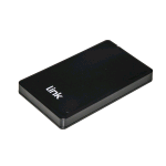 LINK BOX ESTERNO PER HDD SATA 2.5" FINO A 9.5 MM DI SPESSORE USB 2.0 ALLOGGIAMENTO IN PLASTICA BLACK