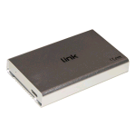 LINK BOX ESTERNO PER HDD SATA 2.5"  USB 3.0 FINO A 12.5 MM DI SPESSORE ALLOGGIAMENTO IN ALLUMINIO ARGENTO
