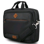 URBAN FACTORY CYCLEE ECO BORSA PER NOTEBOOK DA 15.6" IN POLIESTERE RICICLATO CON TRACOLLA 3 SCOMPARTI NERO MOGANO