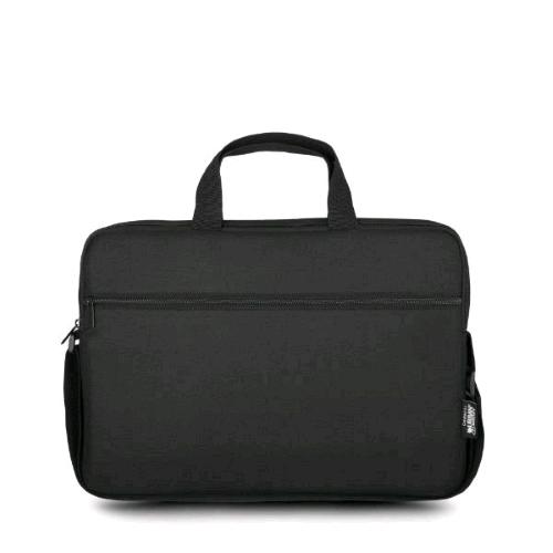 URBAN FACTORY NYLEE BORSA PER NOTEBOOK DA 14" IN POLIESTERE CON TRACOLLA 2 SCOMPARTI NERO 
