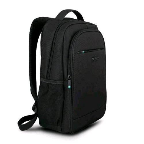 URBAN FACTORY DAILEE ZAINO PER NOTEBOOK DA 15.6" IN POLIESTERE 3 SCOMPARTI NERO 