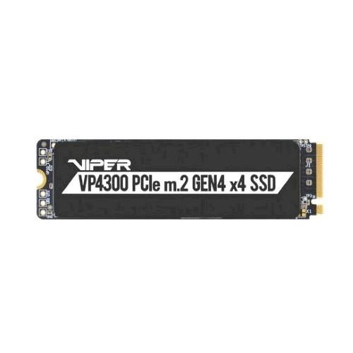 PATRIOT VIPER VPN4300 SSD M.2 1.000 GB NVME PCI-E X4 GEN4 VELOCITÀ LETTURA E SCRITTURA SEQUENZIALE FINO A 7400 MB/S E 5500 MB/S