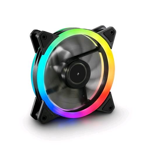 SHARKOON SHARK BLADES RGB VENTOLA RING FAN 120MM PWM BLACK 