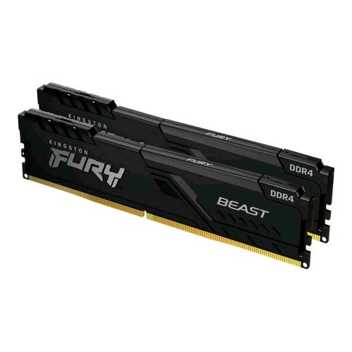 KINGSTON FURY BEAST BLACK 8GB 2 x 4GB DDR4 3.200MHz CL 16 DIMM