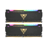 PATRIOT VIPER STEEL RGB BLACK KIT MEMOROIA RAM 16GB TOTALI 2x8GB 3.600Mhz TIPOLOGIA DDR4 TECNOLOGIA DIMM BLACK