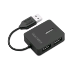 VULTECH HU-04USB2 HUB 4 PORTE USB USB 2.0 480 Mbps NERO