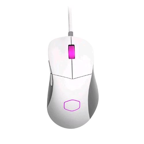 COOLER MASTER MM730 RGB MOUSE GAMING OTTICO 16.000 DPI 5 TASTI USB BIANCO GRIGIO